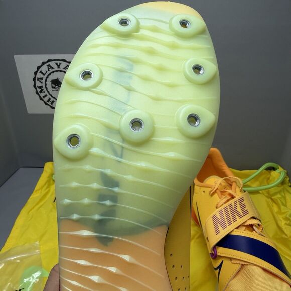 Nike Air Zoom Long Jump Elite Citron Pulse Indigo Burst Men Size 9 FZ9326-800 main image 4